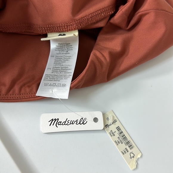 Madewell MWL Flex High-Rise 25" Leggings Weathered Brick Small NWT - Picture 5 of 7